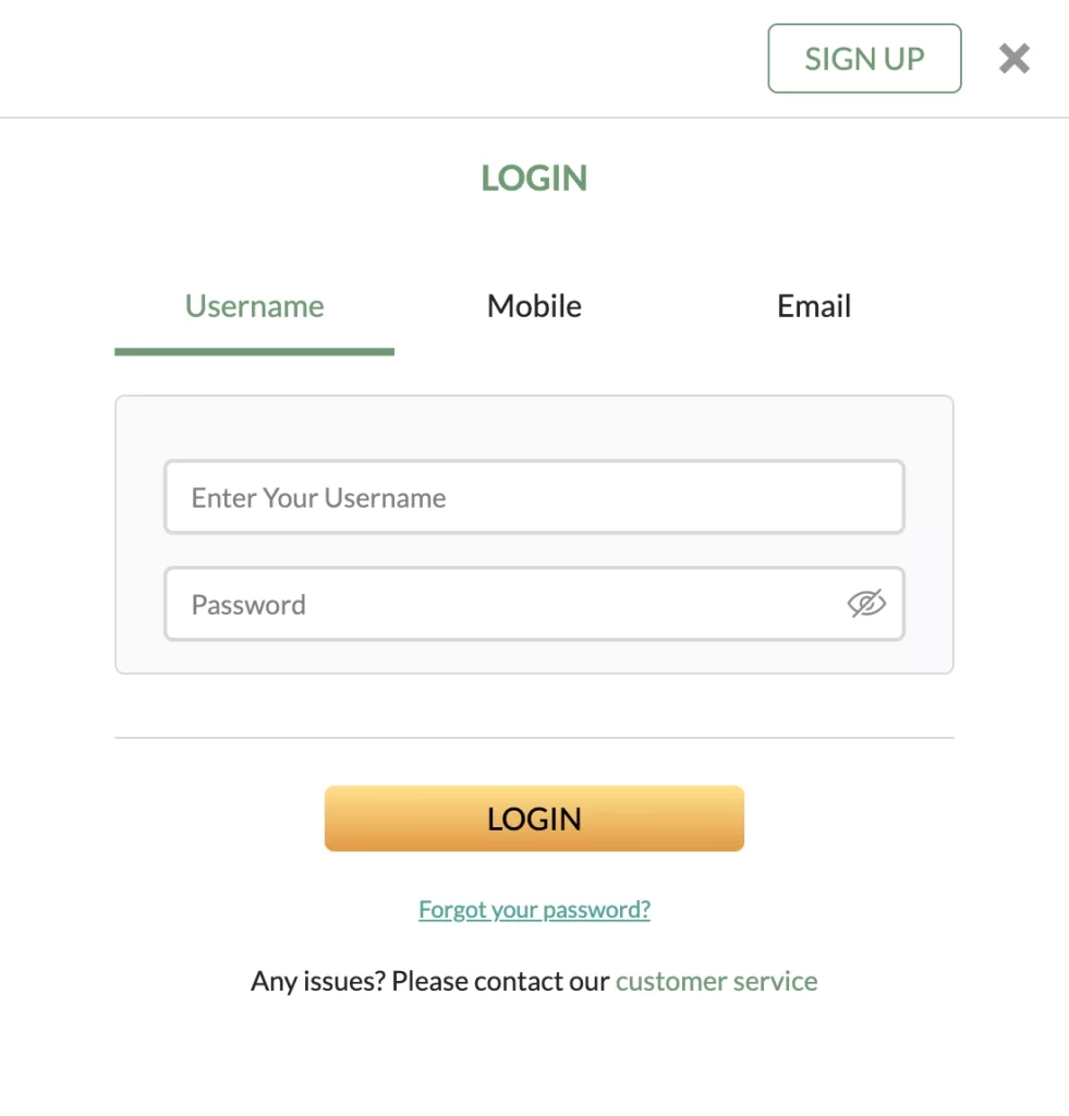 WINMAYA register page showing secure account sign-up process for online casino players